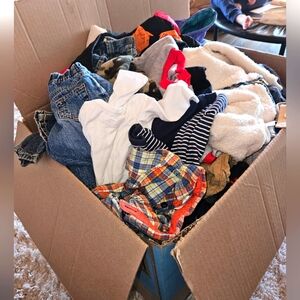 Baby boy clothing lot, whole wardrobe.